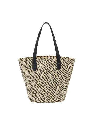 usha FESTIVAL Women Tote Bag in Black beige