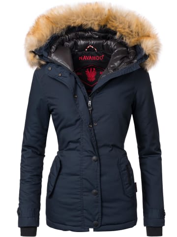 Navahoo Winterjacke Laura in Blau