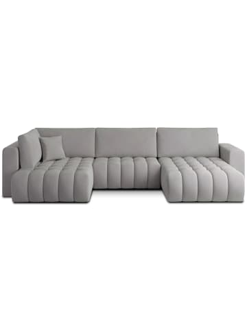 MF Design Bonita Recamiere Rechts in Grau -  (L) 175 x (B) 350 x (H) 92 cm