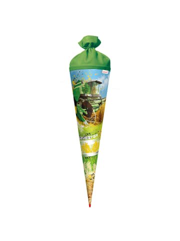 ROTH Schultüte groß Mähdrescher 70 cm in Grün
