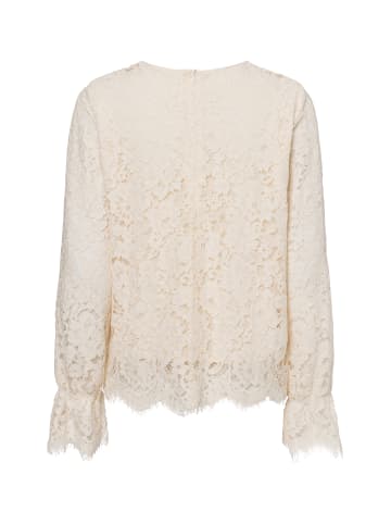 Y.A.S Blusenshirt YASPerla in beige