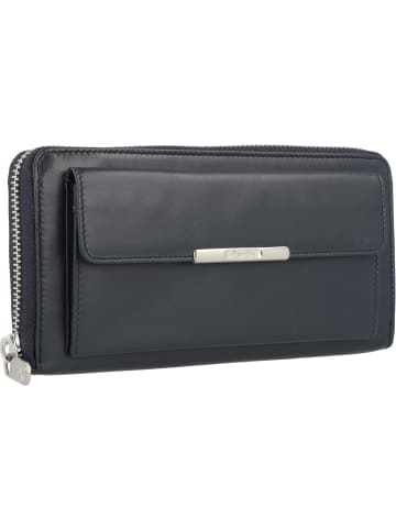 Esquire Helena Geldbörse RFID Leder 19 cm blau