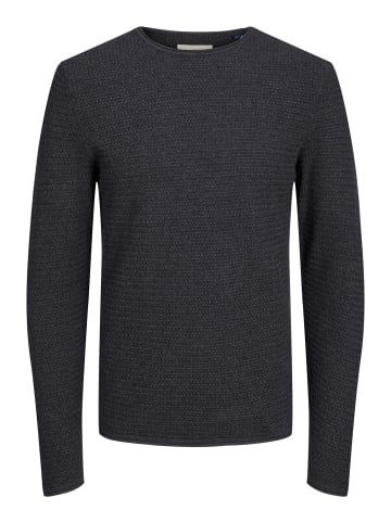 Jack & Jones Strickpullover 'Miguel' in dunkelgrau