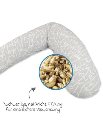 Theraline Stillkissen Das Original mit Dinkelspelz-Füllung in grau