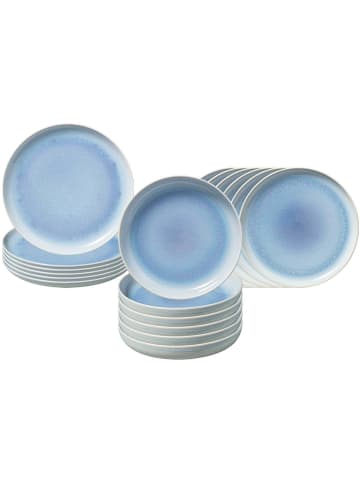 like. by Villeroy & Boch 18er Set Teller-Set Crafted in Blueberry