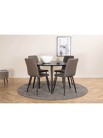 ebuy24 Essgruppe Dipp 30 (5-teilig) Grau 115 x 115 cm