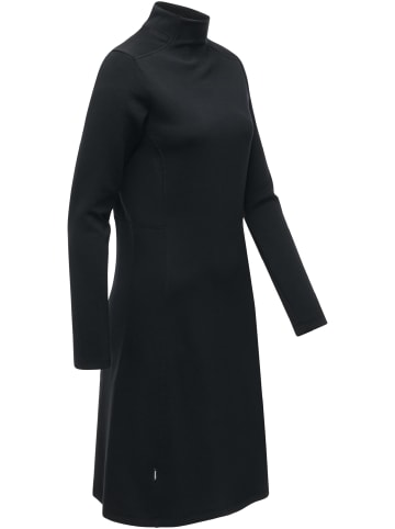 ragwear A-Linien-Kleid Leavie in Black