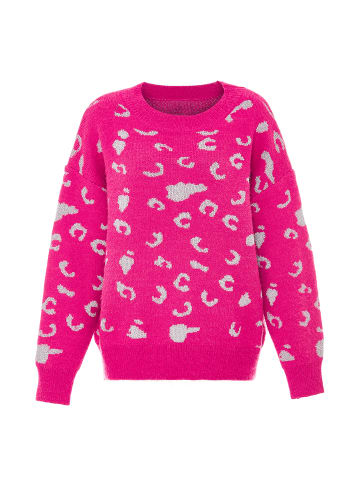 ebeeza Damen Strickpullover in Pink