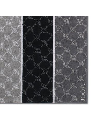 JOOP! Saunatuch 1er Pack in Schwarz/Grau