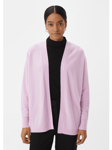 comma Strickjacke langarm in Pink