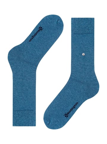 Burlington Socken 2er Pack in blau (light denim)