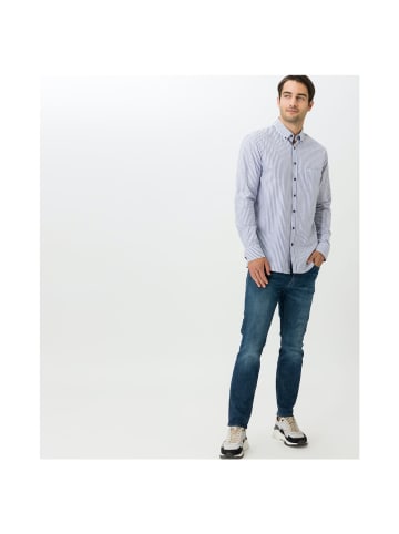 BRAX  Jeans in green indigo used