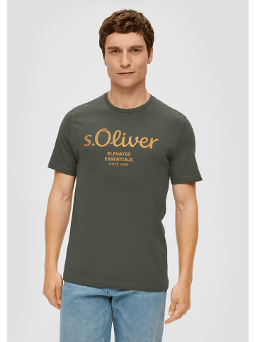 s.Oliver T-Shirt kurzarm in Olive