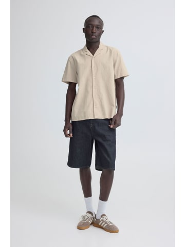 BLEND Kurzarmhemd BHAvan in Beige