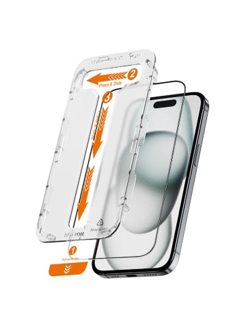 COFI 1453 Crong EasyShield 2er-Pack - Displayschutzglas Schutzglas in Transparent