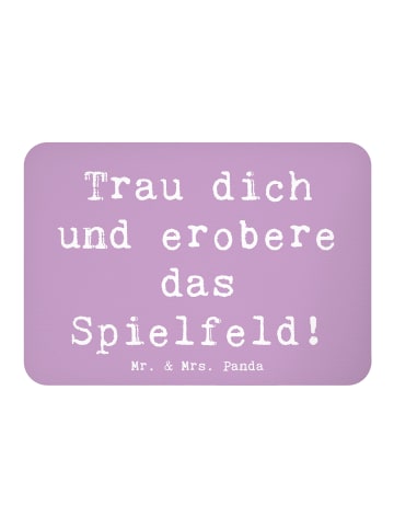 Mr. & Mrs. Panda Kühlschrankmagnet Spruch Neue Sportart Mut mit ... in Lavendeltraum