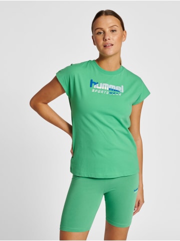 Hummel T-Shirt Hmllgc Jasira Damen in GREEN SPRUCE