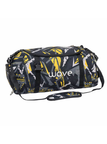 Wave Rucksack Sporttasche "Yellow Graffiti" Tasche für Kinder 10 Jahre