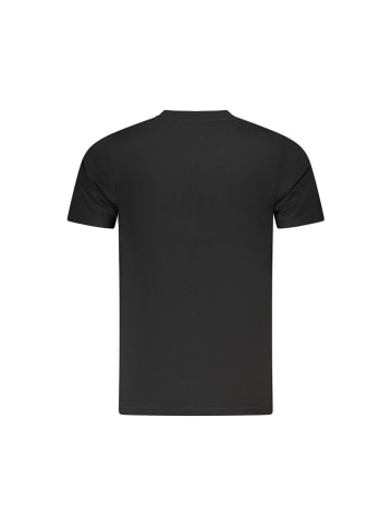 cavalli CLASS Schwarzes Baumwoll-T-Shirt