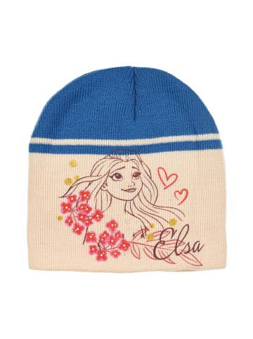 Disney Frozen Wintermütze Elsa Beanie in Beige