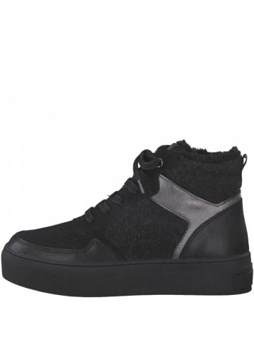 Marco Tozzi Schnürstiefelette in schwarz