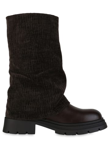 VAN HILL Bikerstiefel Harper in Braun