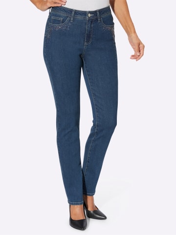 WITT WEIDEN Jeans in blue-stone-washed