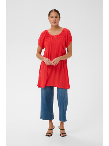 Kaffe Tunika Amber Regular fit in Poppy Red