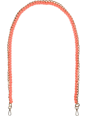 styleBREAKER Taschengurt mit Kette in Neonorange