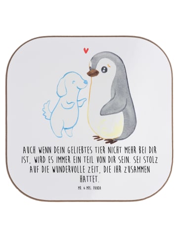 Mr. & Mrs. Panda Tassenuntersetzer Trauerbewältigung nach dem Ve... in Weiß