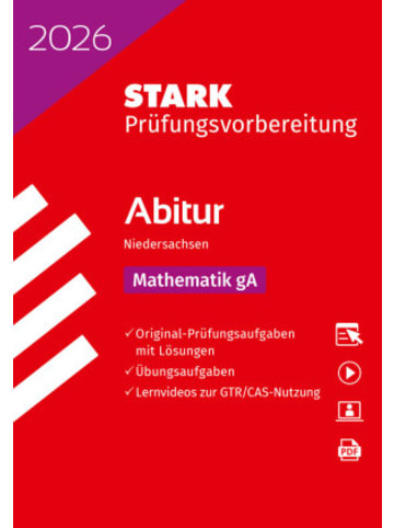 Stark Buch - STARK Mathematik gA - Abitur 2026 Niedersachsen - Prüfungsvorbereit