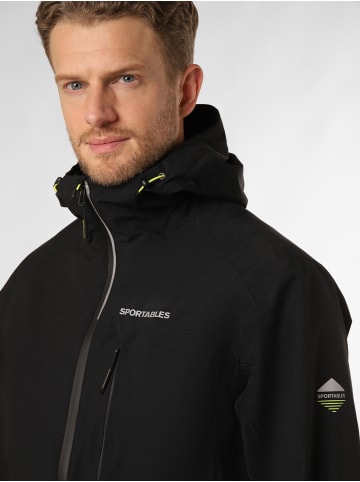 Sportables Funktionsjacke in schwarz