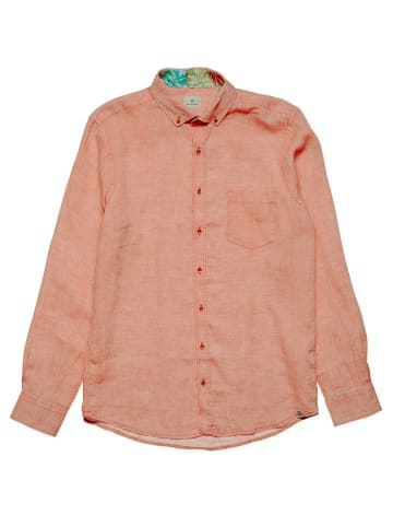 Basefield Langarm FreizeitHemd für Herren in orange