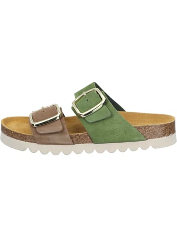 Dr. BRINKMANN Klassische Pantoletten in grün