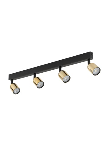 Licht-Erlebnisse Spot Strahler (B)18 x (L)84 x (H)16 cm in Schwarz Gold