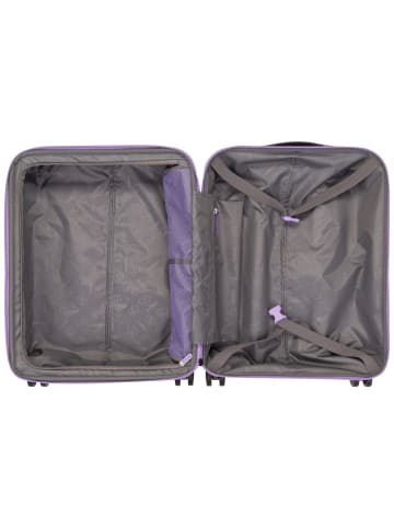 American Tourister Trolley Dashpop Spinner 55 EXP in Violet Purple