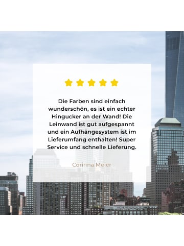 MuchoWow Leinwand bilder Freiheitsstatue (BxH)