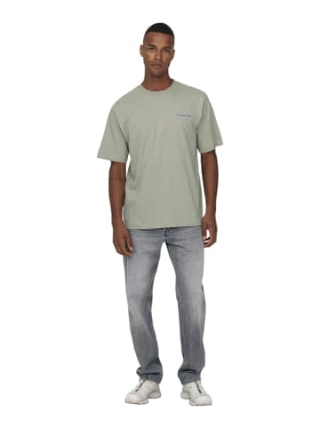 Only&Sons Jeans ONSEDGE STRAIGHT regular/straight in Grau