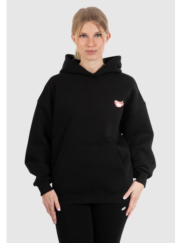 SMILODOX Hoodie Riva in Schwarz