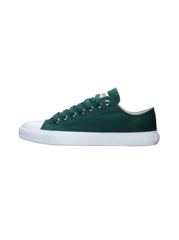 ethletic Sneaker Fair Trainer White Cap Lo Cut in emerald velvet just white