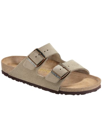 Birkenstock Sandale Arizona Veloursleder normal in beige