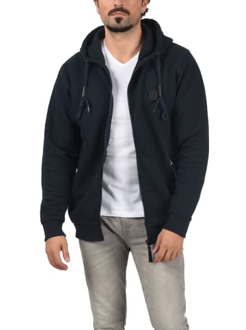 INDICODE Kapuzensweatjacke IDBarnhill 55386MM Sweatjacke mit Kapuze in dunkelblau