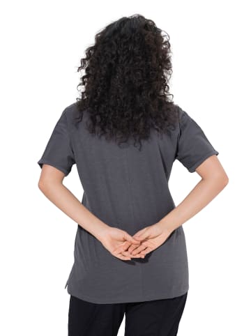 Ulla Popken Shirt in graphitgrau