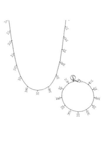 PURELEI Schmuck-Set Confident Silber