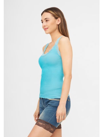 TOOCHE Top "Lace Tank" in trkis