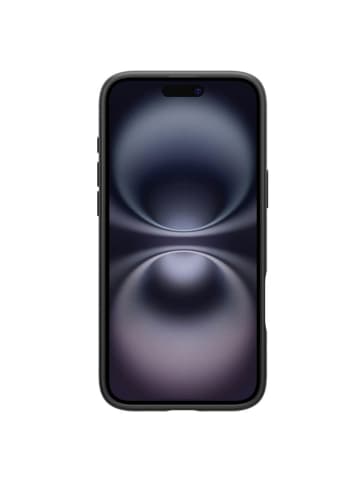 Spigen Spigen Liquid Air Hülle iPhone 16 Plus Schwarz in Schwarz