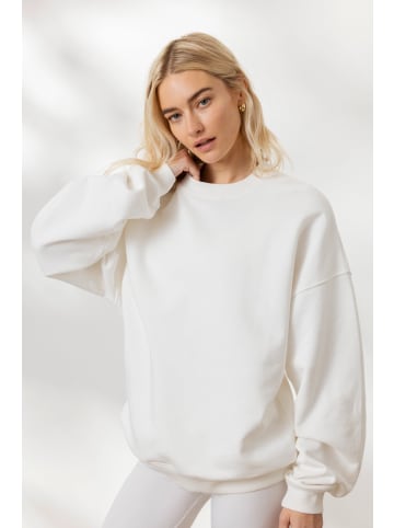 Hey Honey Sweatshirt in white