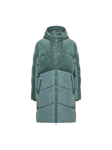 Cecil Mantel in ice hill green