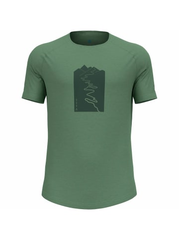 Odlo T-Shirt Ascent PW 130 Trail in Moos