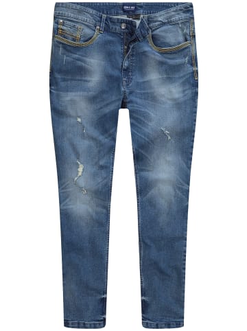 John F. Gee Jeanshose in blue denim